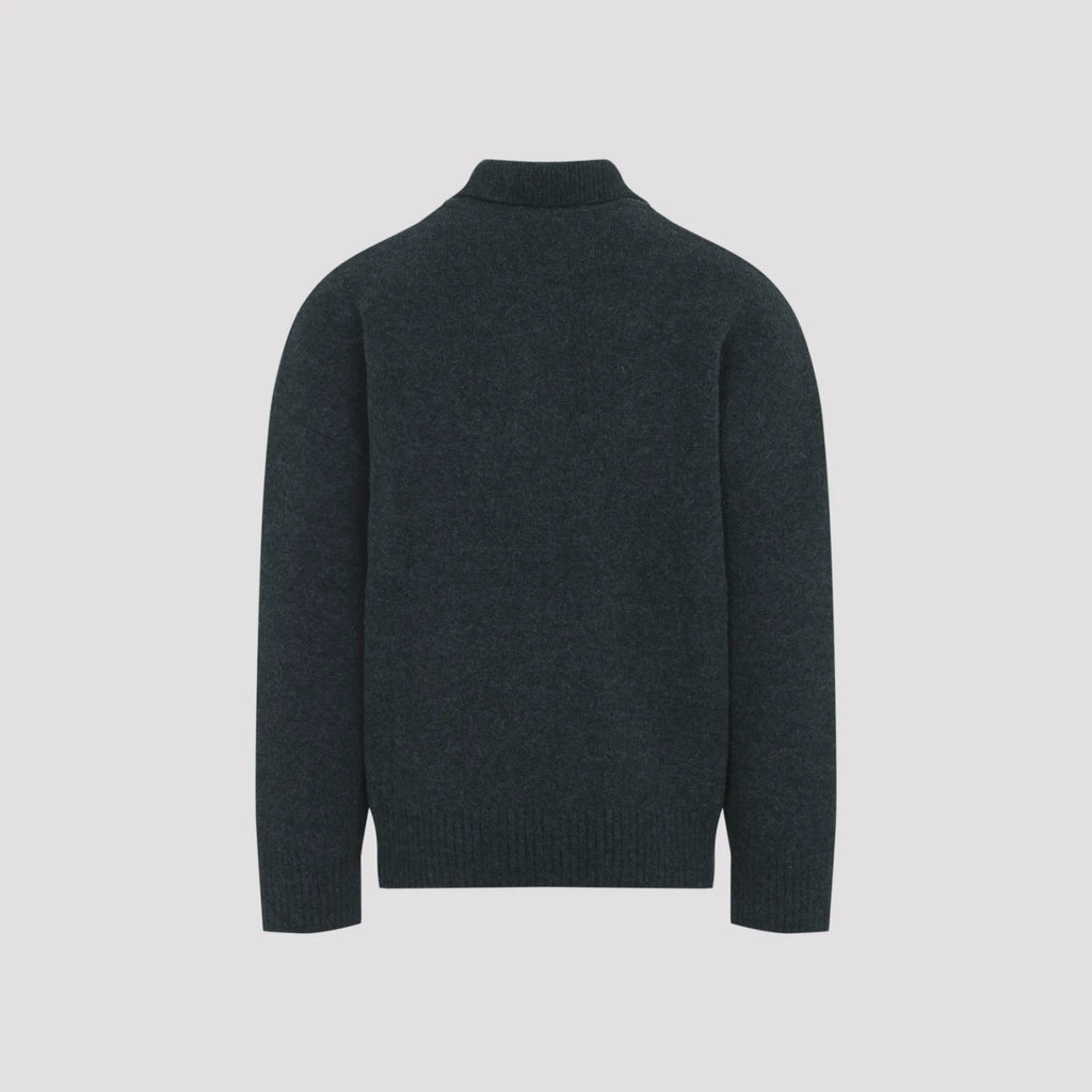 Ami Alexandre Mattiussi Ami Paris Adc Polo Shirt in Green
