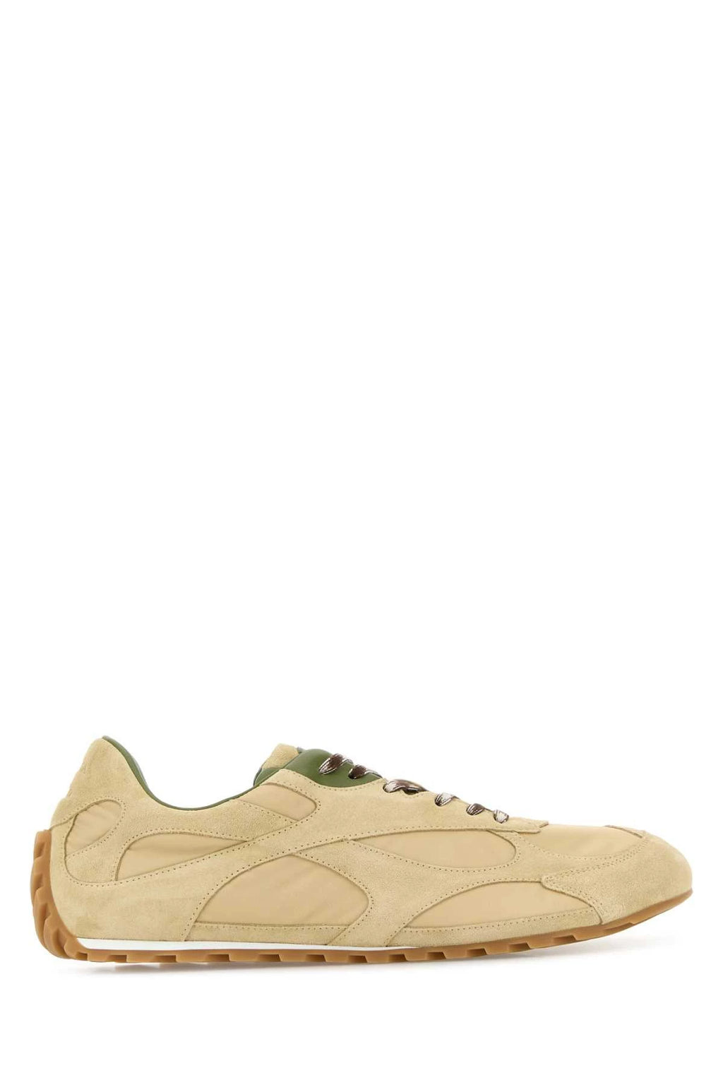 Bottega Veneta Men's Flash Orbit Sneakers in Beige