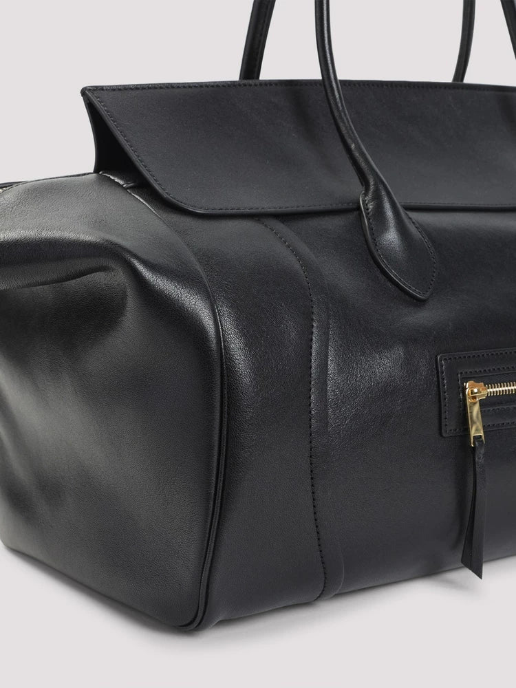 Celine Women's New Luggage Large Handbag in Black