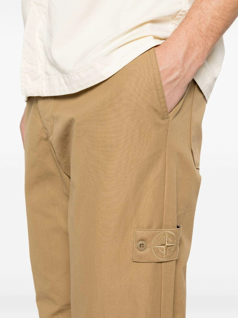 Stone Island Men's Ghost Pants in Beige