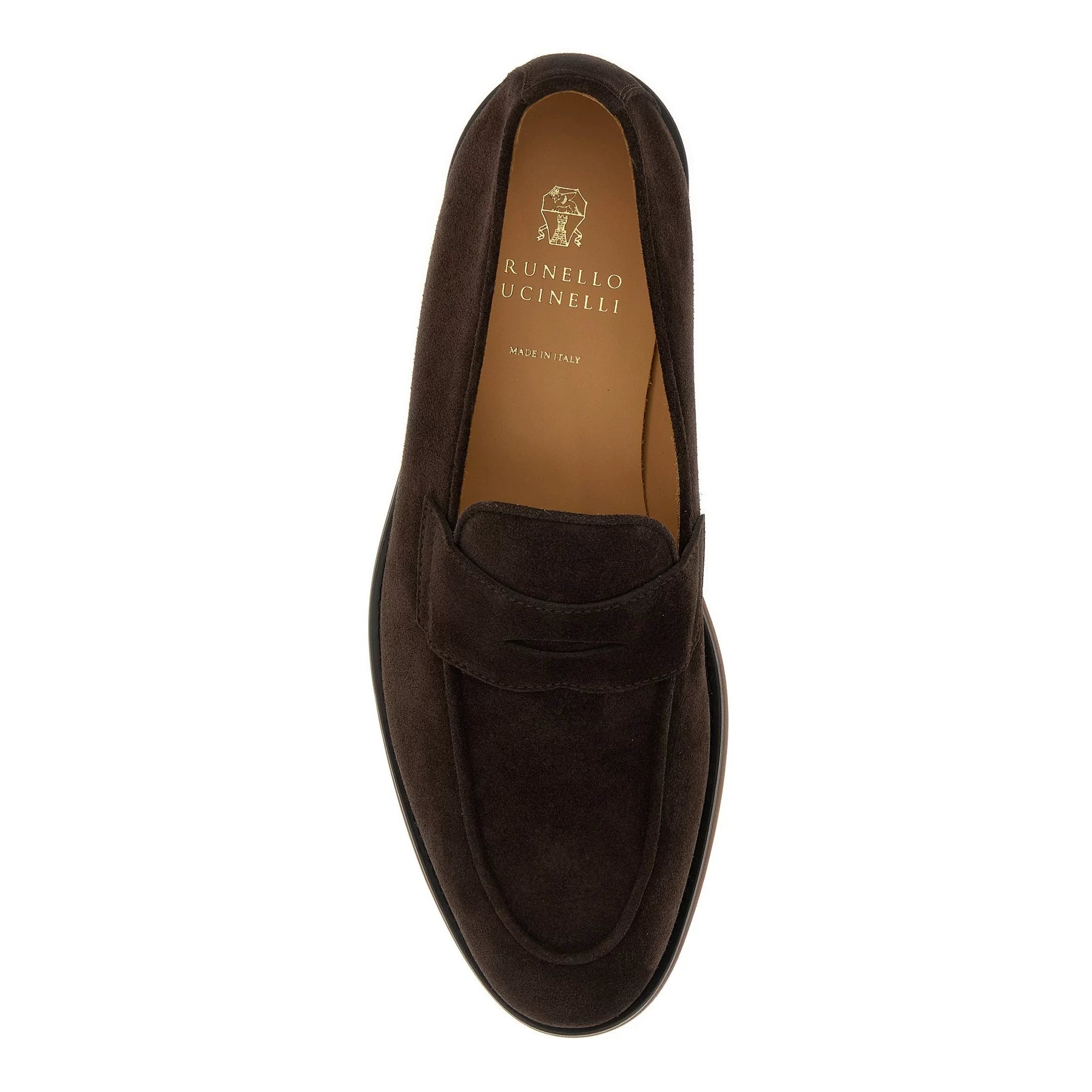 Brunello Cucinelli Men's Loafers in Brown