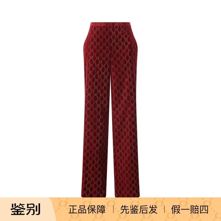 Gucci Women's Pants in Red