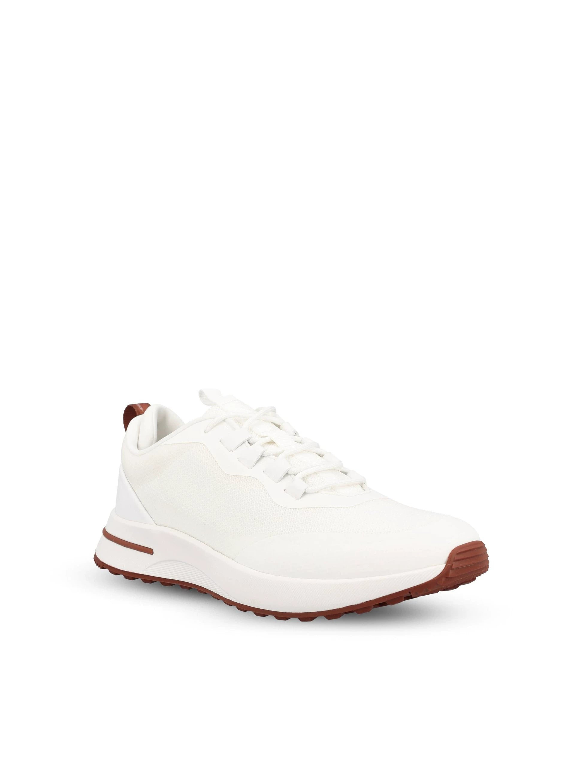 Loro Piana Men's Weekend Walk Sneakers in White