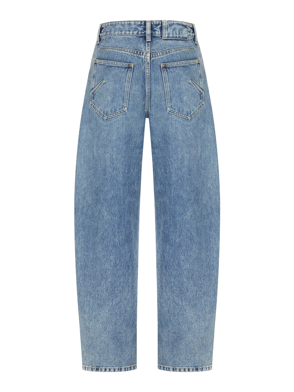 Alaia Women's Round Jeans in Blue