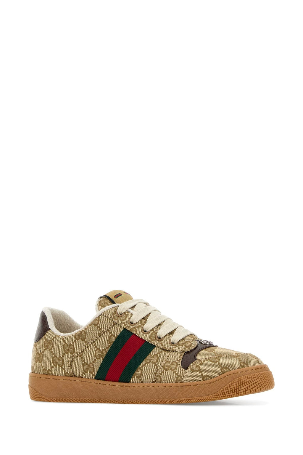 Gucci Women's Screener Sneakers in Beige