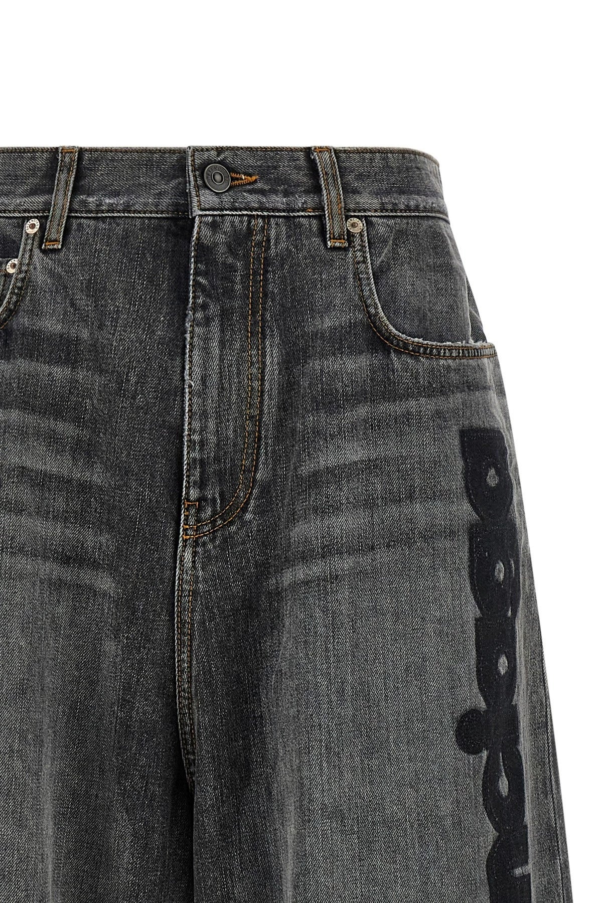 Balenciaga Women's Logo Jeans