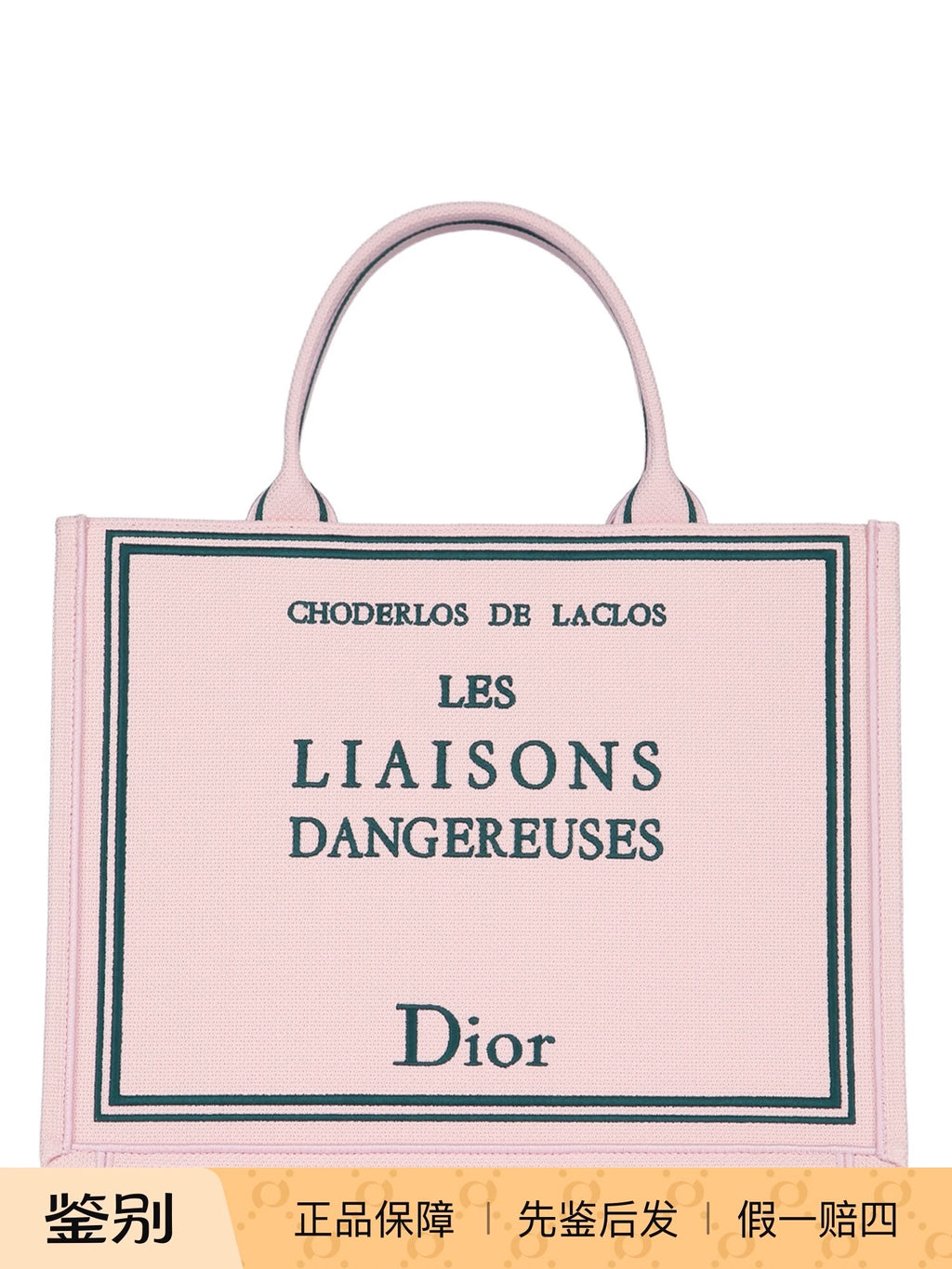 Dior Women's Book Tote Medium Tote Bag in Pink