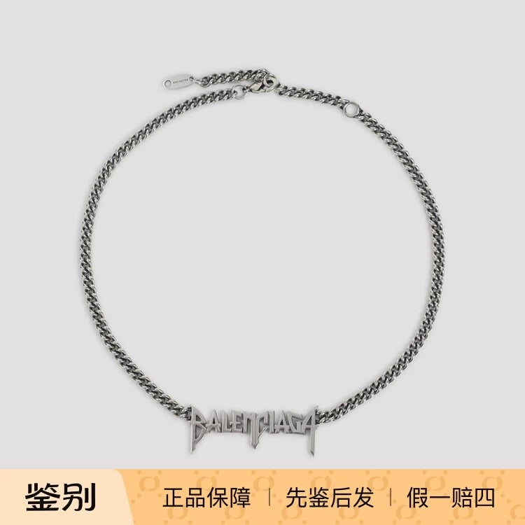Balenciaga Men's Necklace in Silver