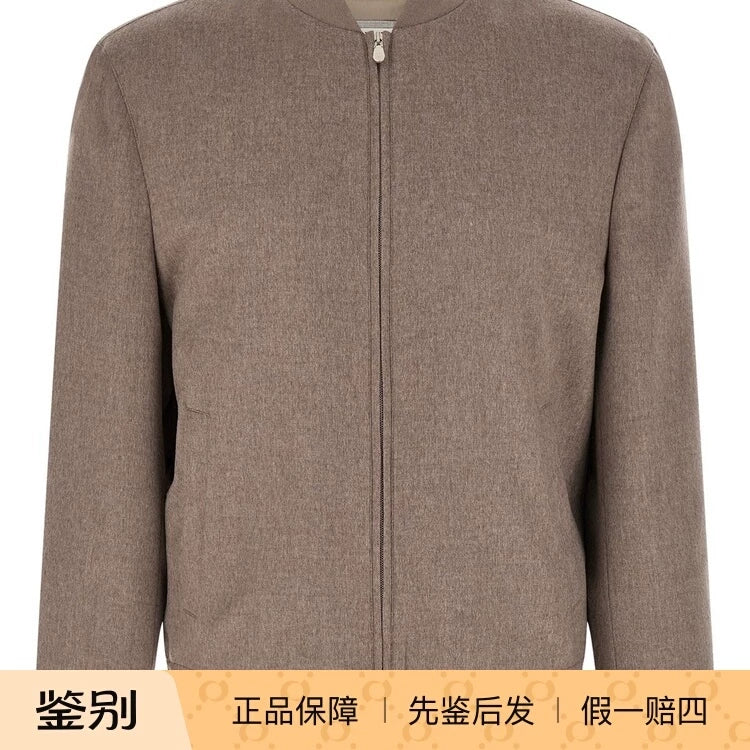 Brunello Cucinelli Men's Jacket in Grey