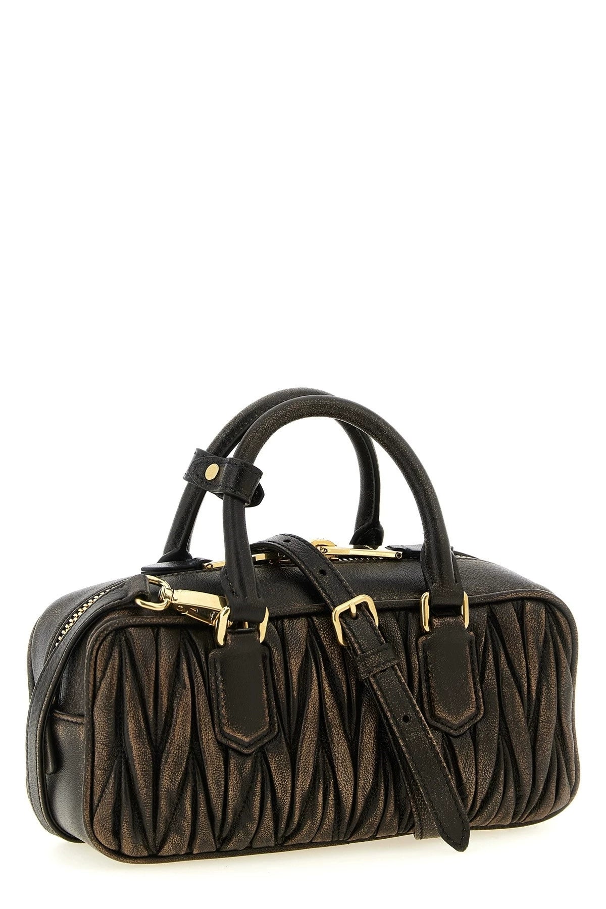 Miu Miu Women's Arcadie Small Handbag in Brown