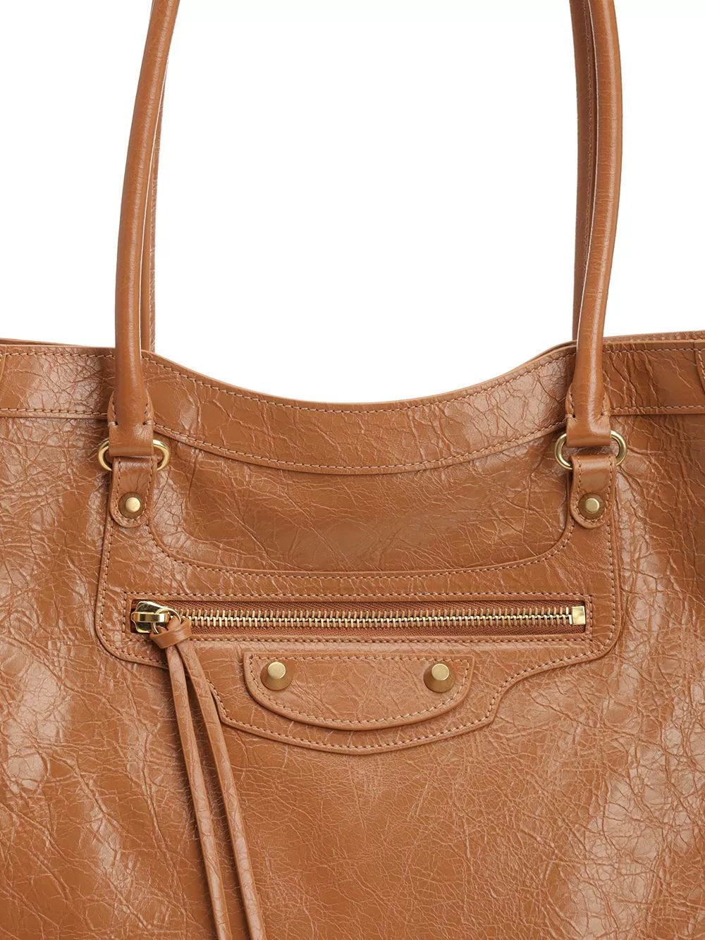 Balenciaga Women's Le City Medium Bag in Camel