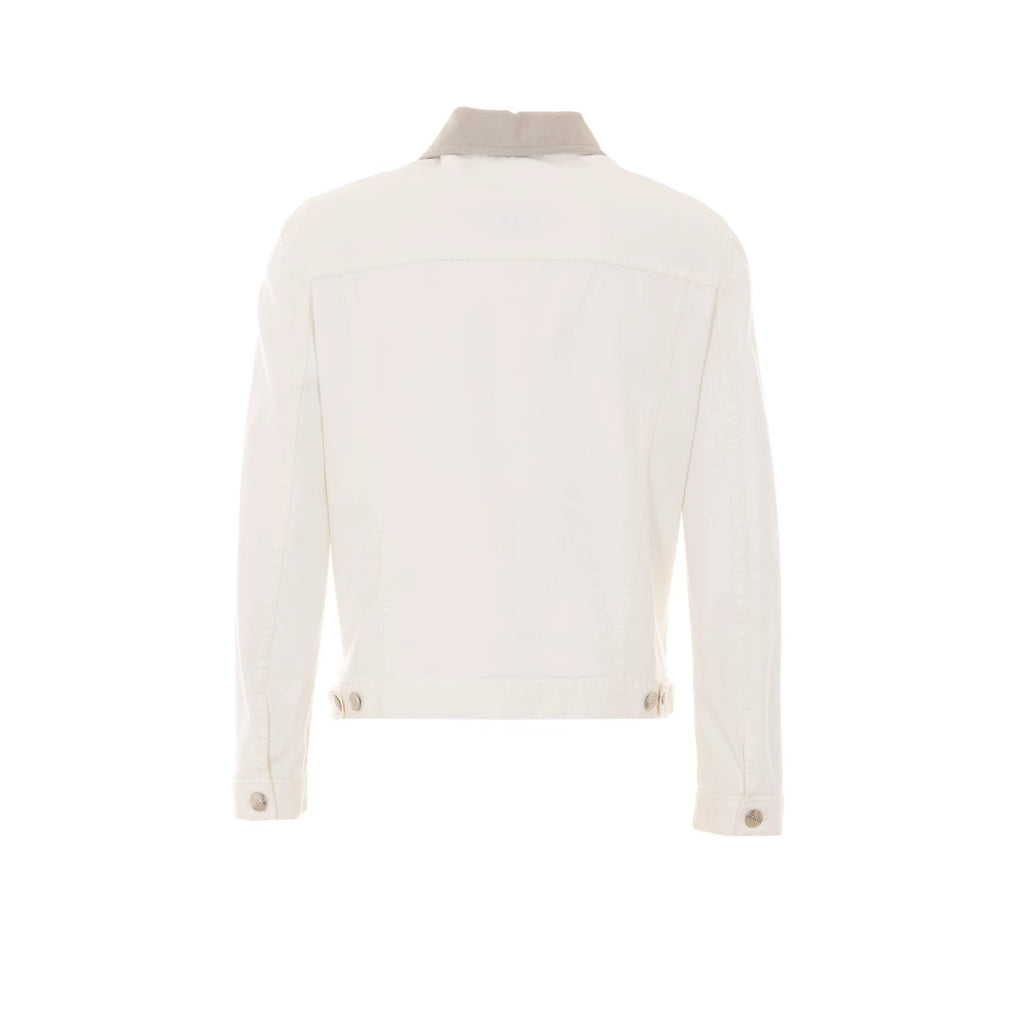 Brunello Cucinelli Men's Jacket in White
