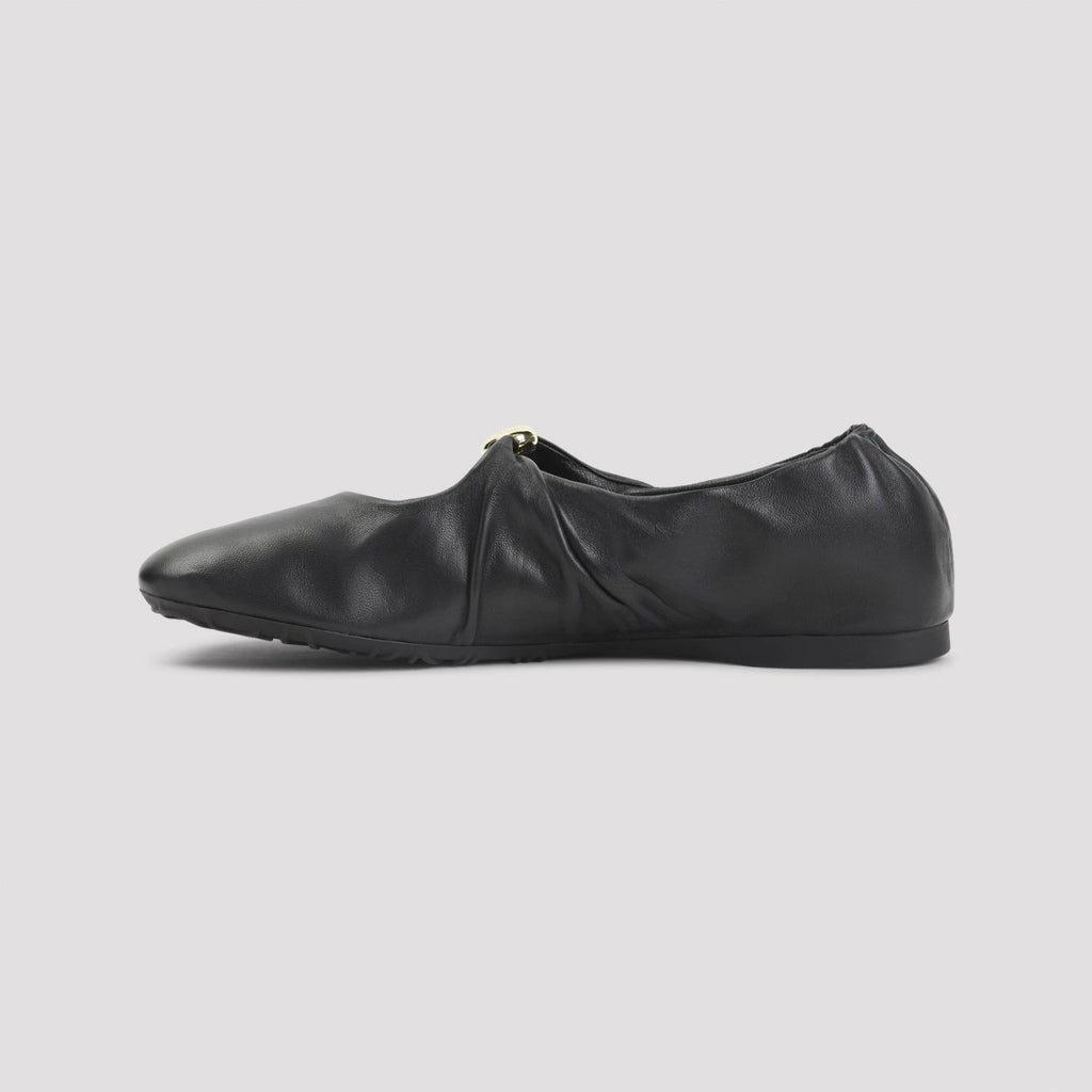 Loewe Women's Pebble Soft Shoes in Black