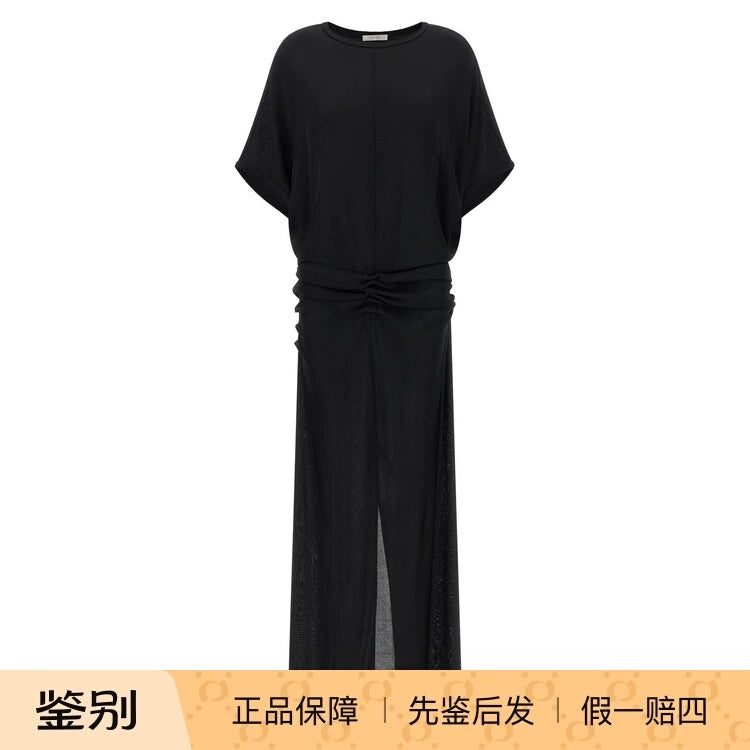 The Row Delyra Dress in Black