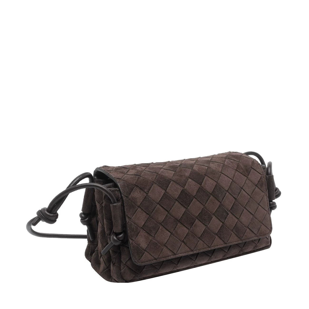 Bottega Veneta Women's Notturno Small Shoulder Bag in Brown