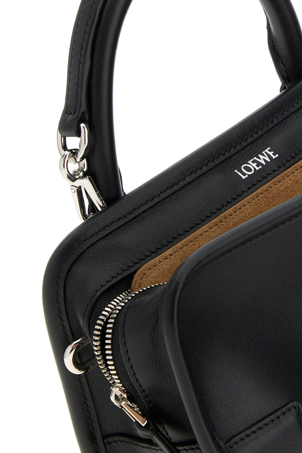 Loewe Women's Amazona Mini Shoulder Bag in Black