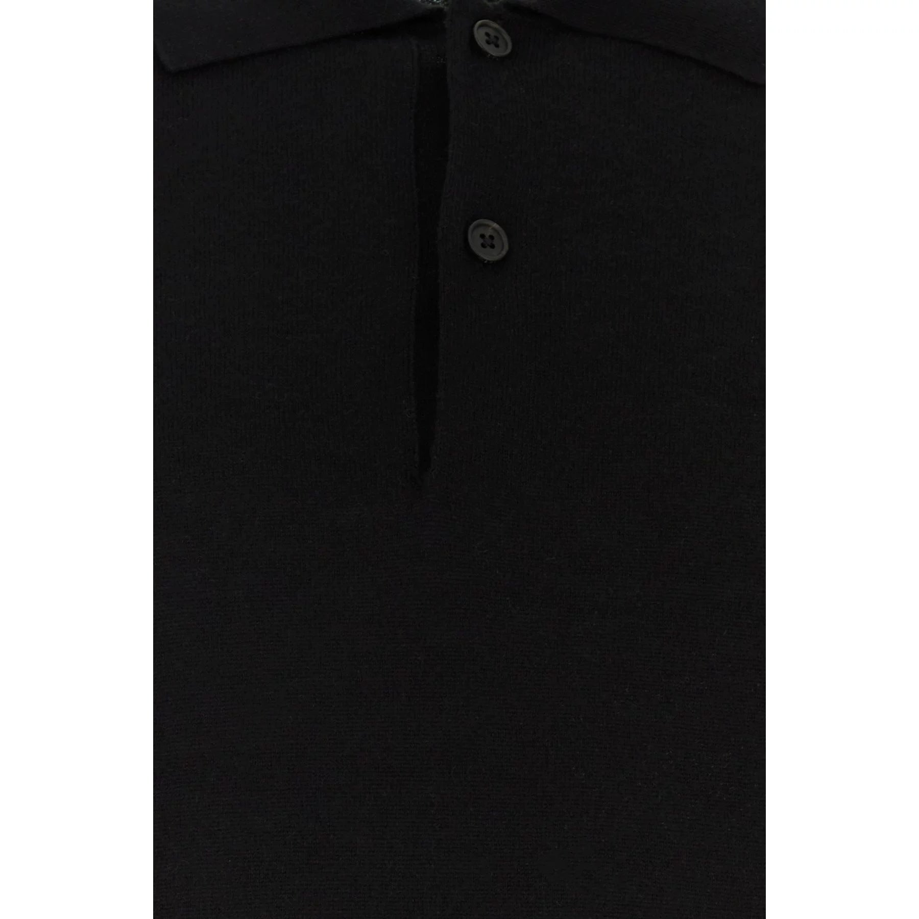 The Row Men's Selio Polo Polo Shirt in Black