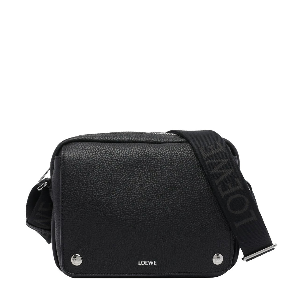 Loewe Men's Pebble Small Bag in Black