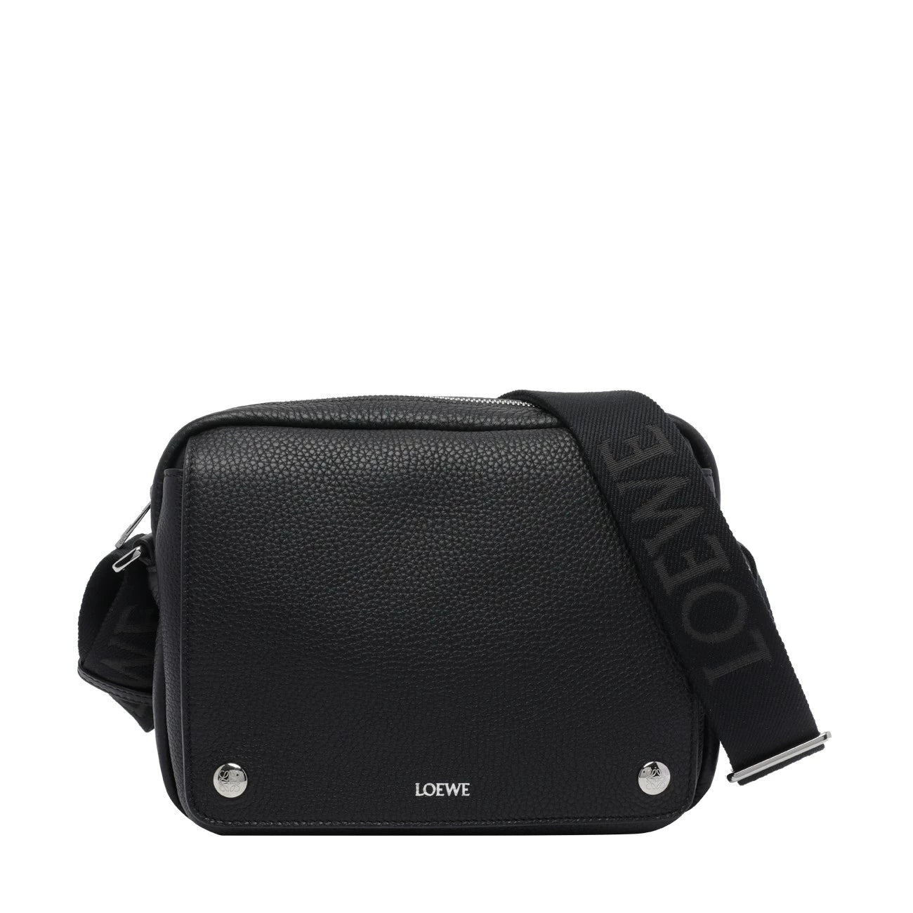 Loewe Men's Pebble Small Bag in Black