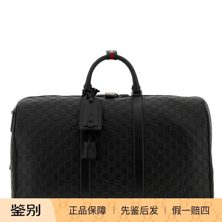 Gucci Men's Emblem Large Bag