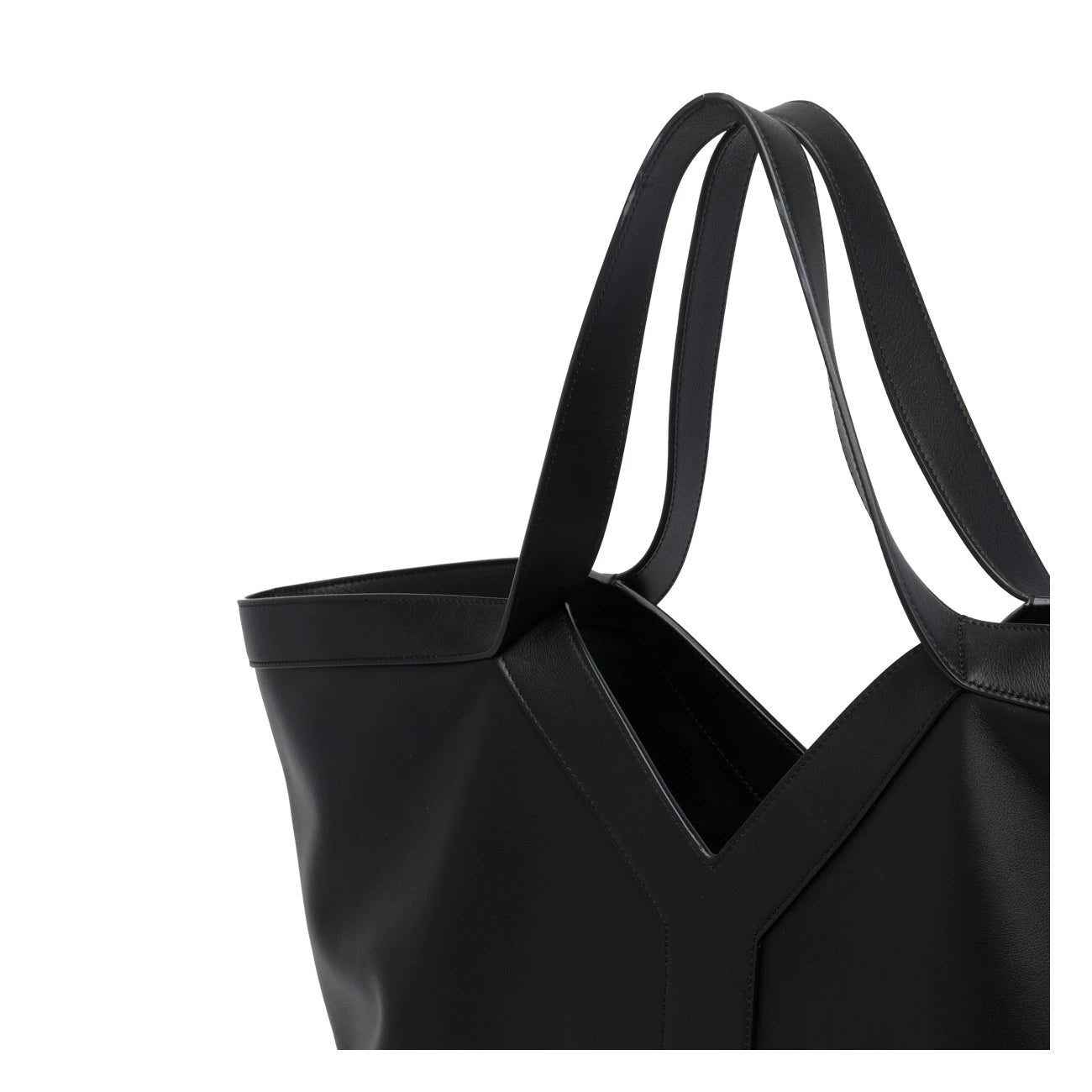 Saint Laurent Women's YSL Y Tote Bag in Black