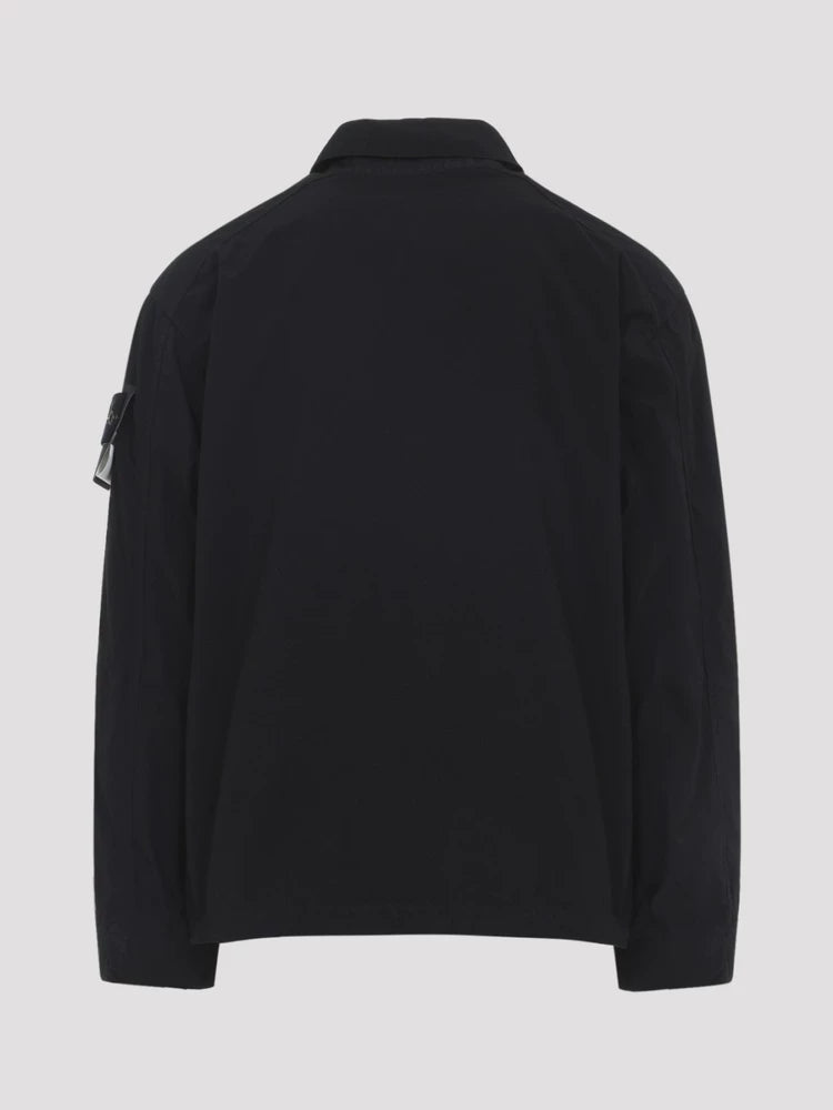 Stone Island Men's Jacket in Black