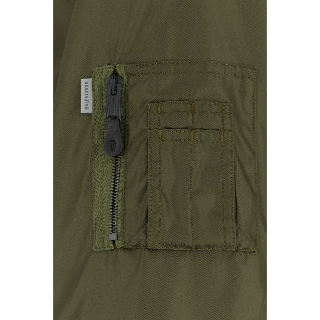 Balenciaga Men's Bomber Jacket in Olive