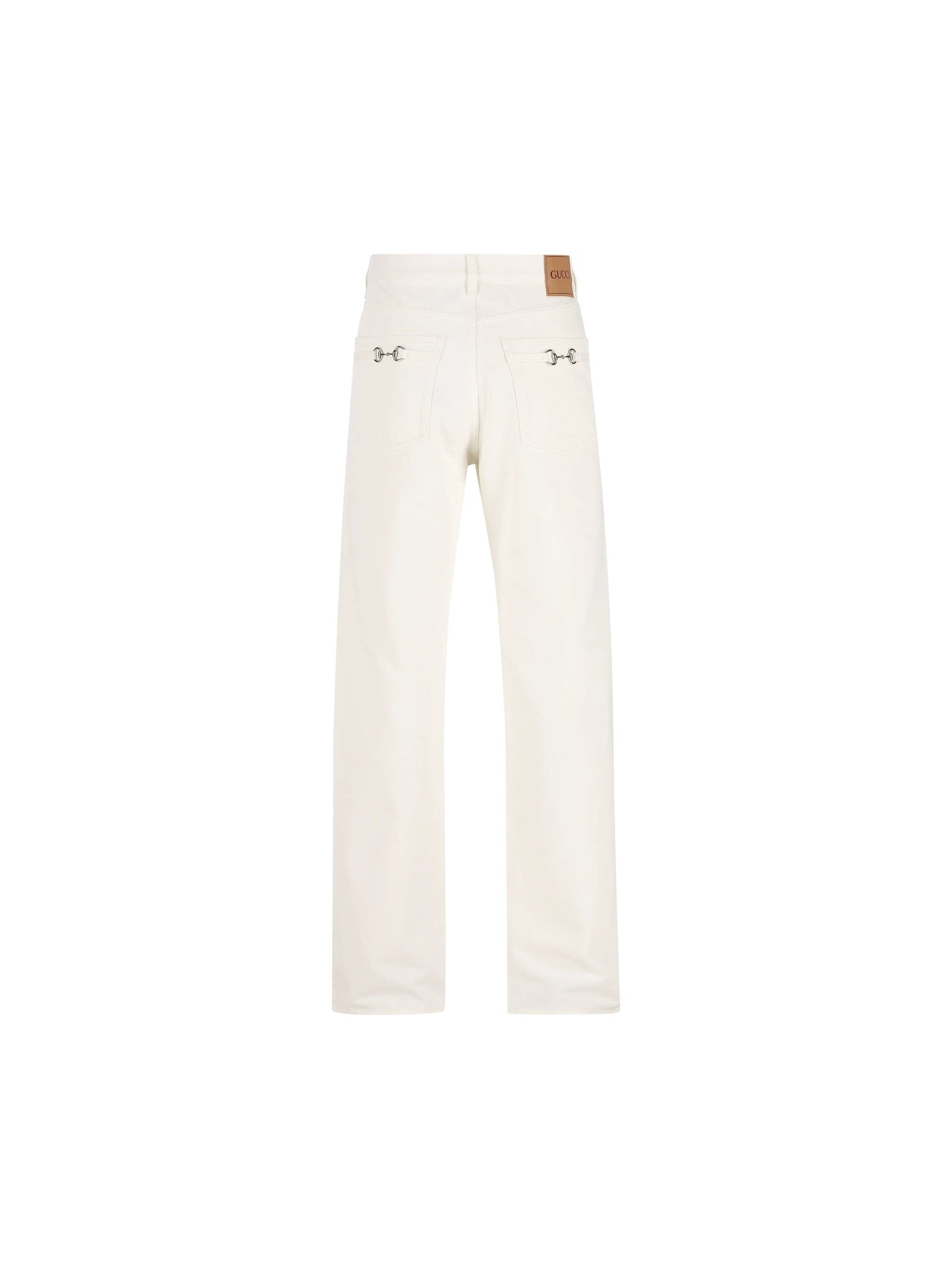 Gucci Men's Jeans in White