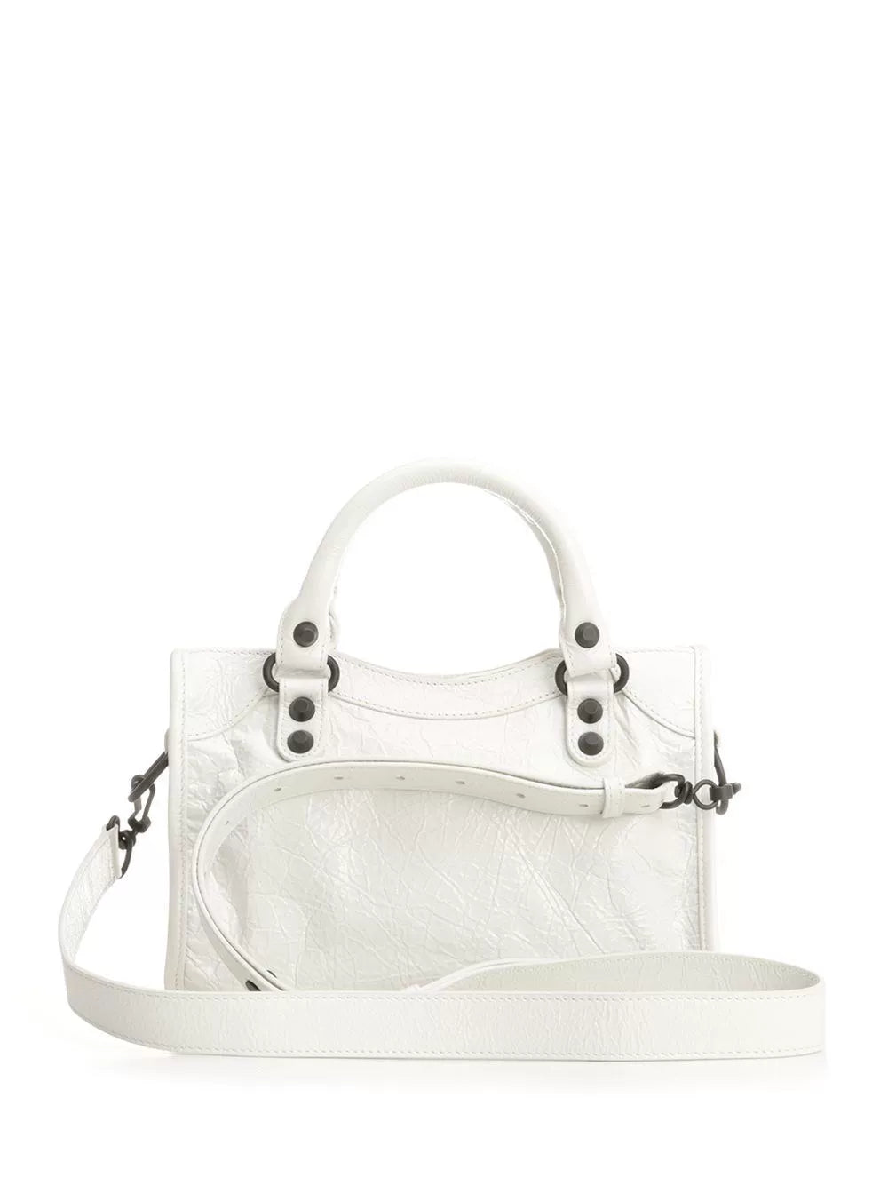 Balenciaga Women's Le City Mini Bag in White