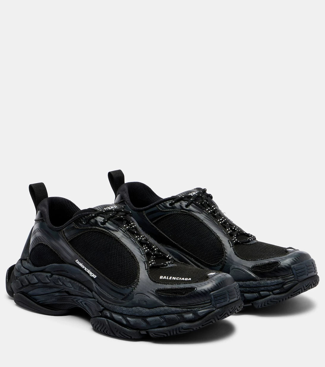 Balenciaga Men's Triple S.2 Sneakers in Black