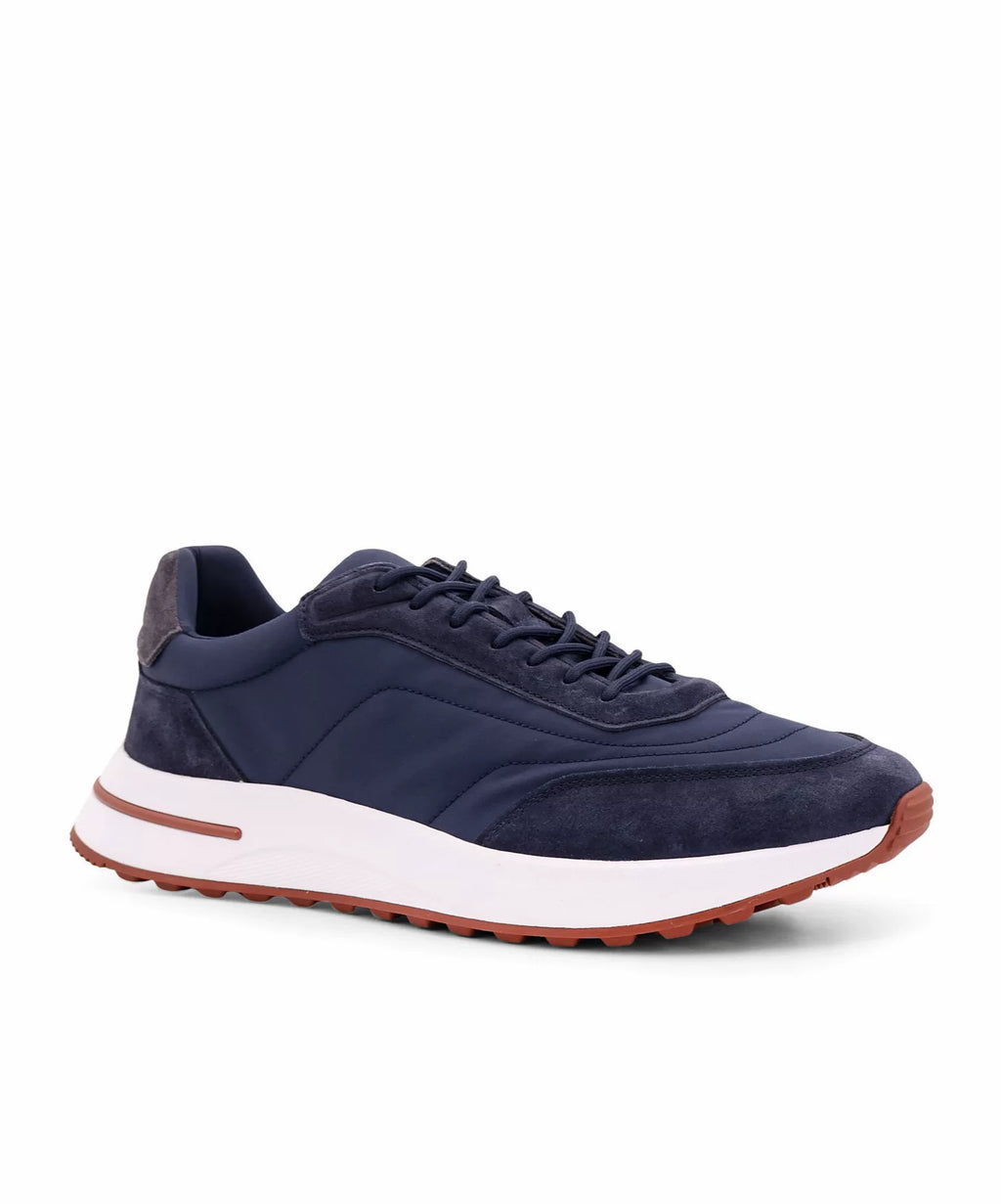Loro Piana Men's Weekend Walk Sneakers in Blue