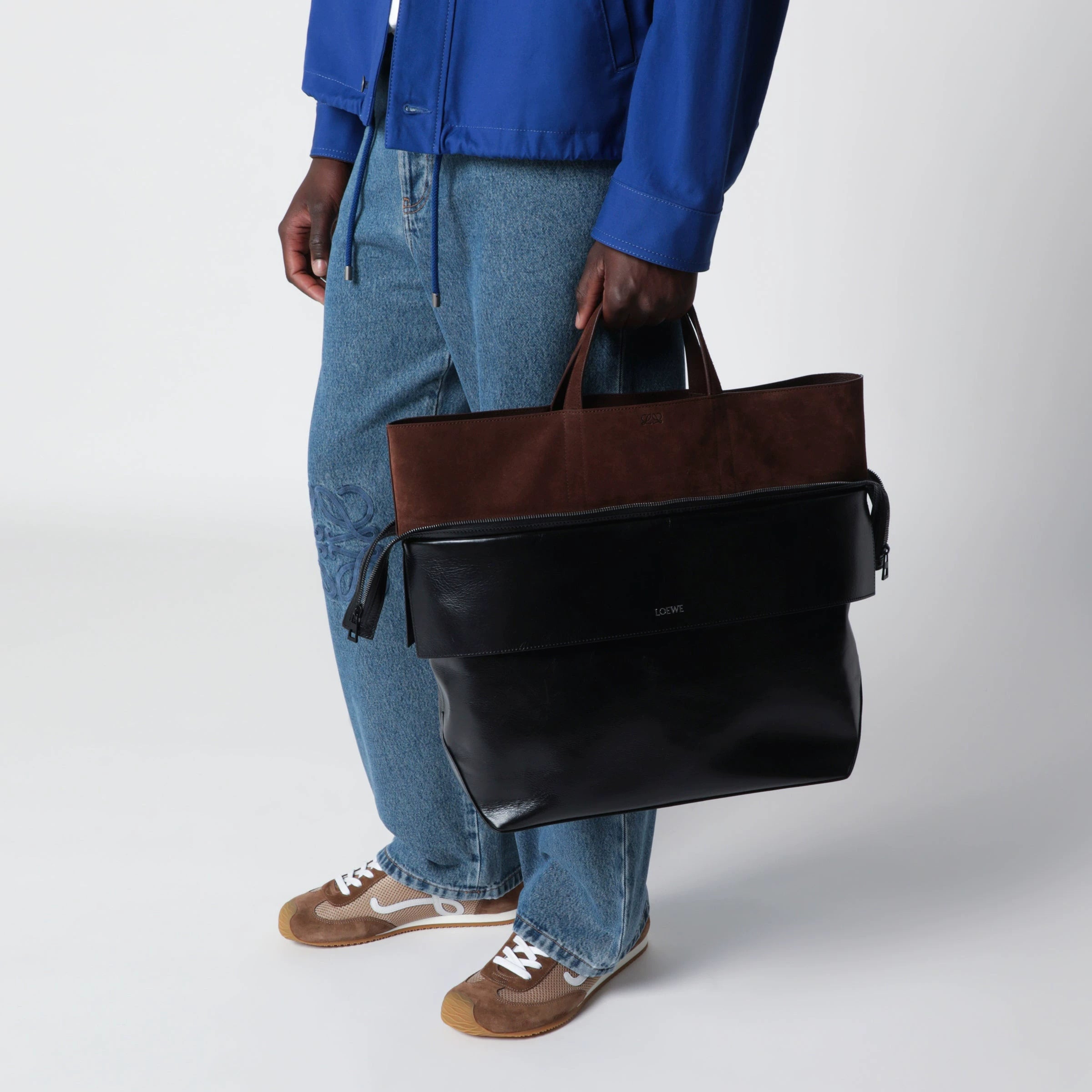 Loewe Men's Switch Large Shoulder Bag