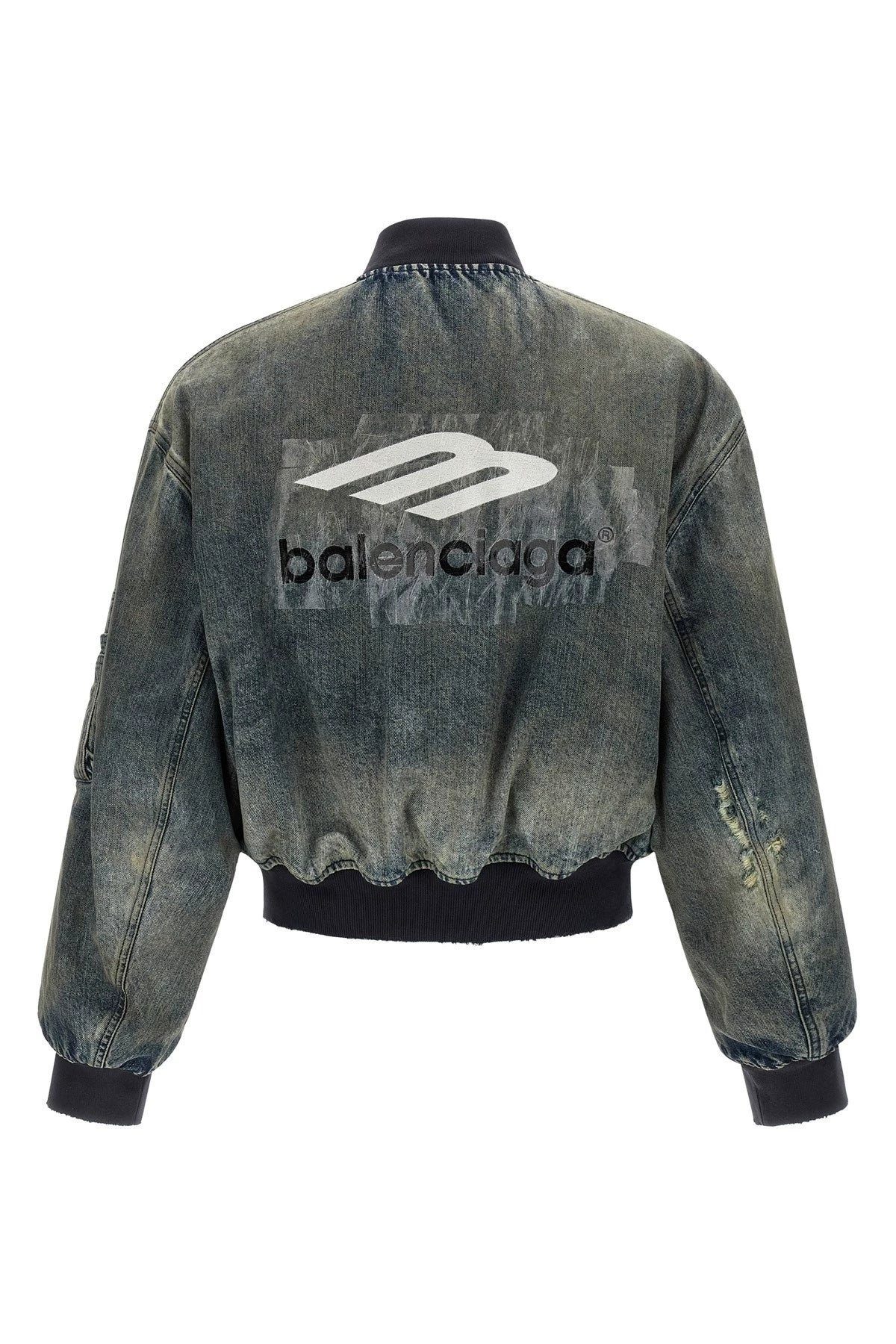 Balenciaga Men's Jacket in Blue