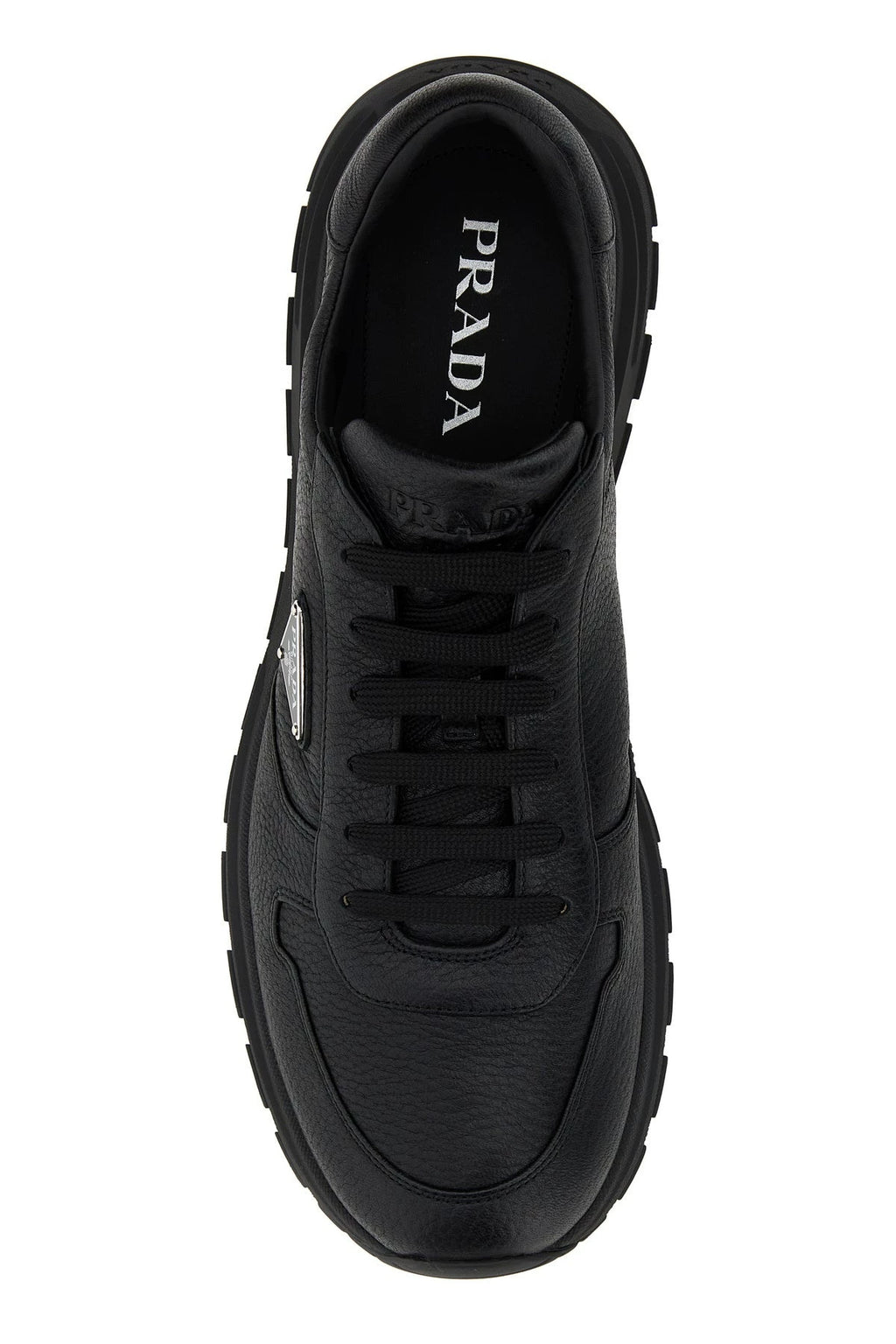 Prada Men's Prax 2.0 Sneakers in Black