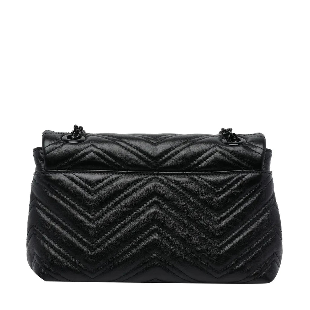 Gucci Women's Gg Marmont Small Bag in Black