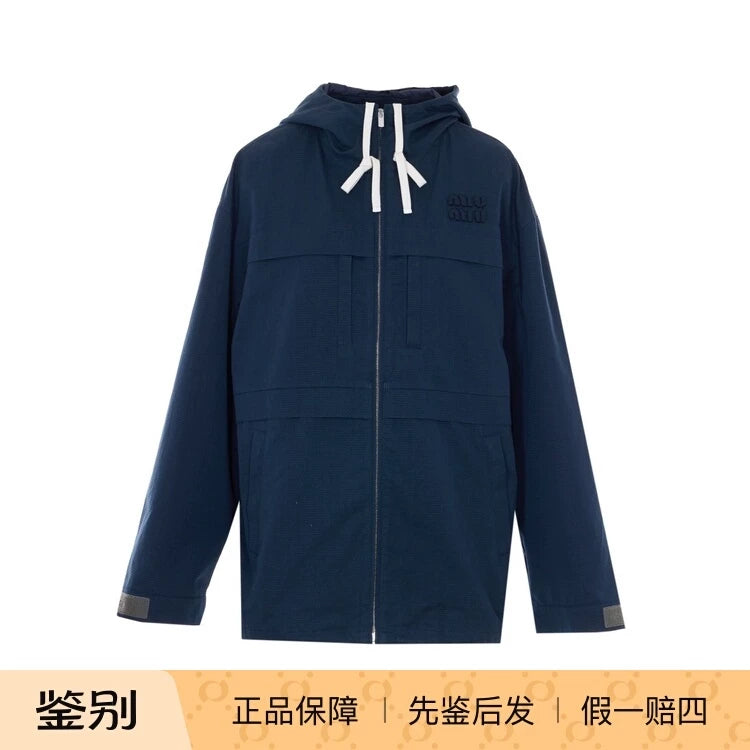 Miu Miu Women's Jacket in Blue
