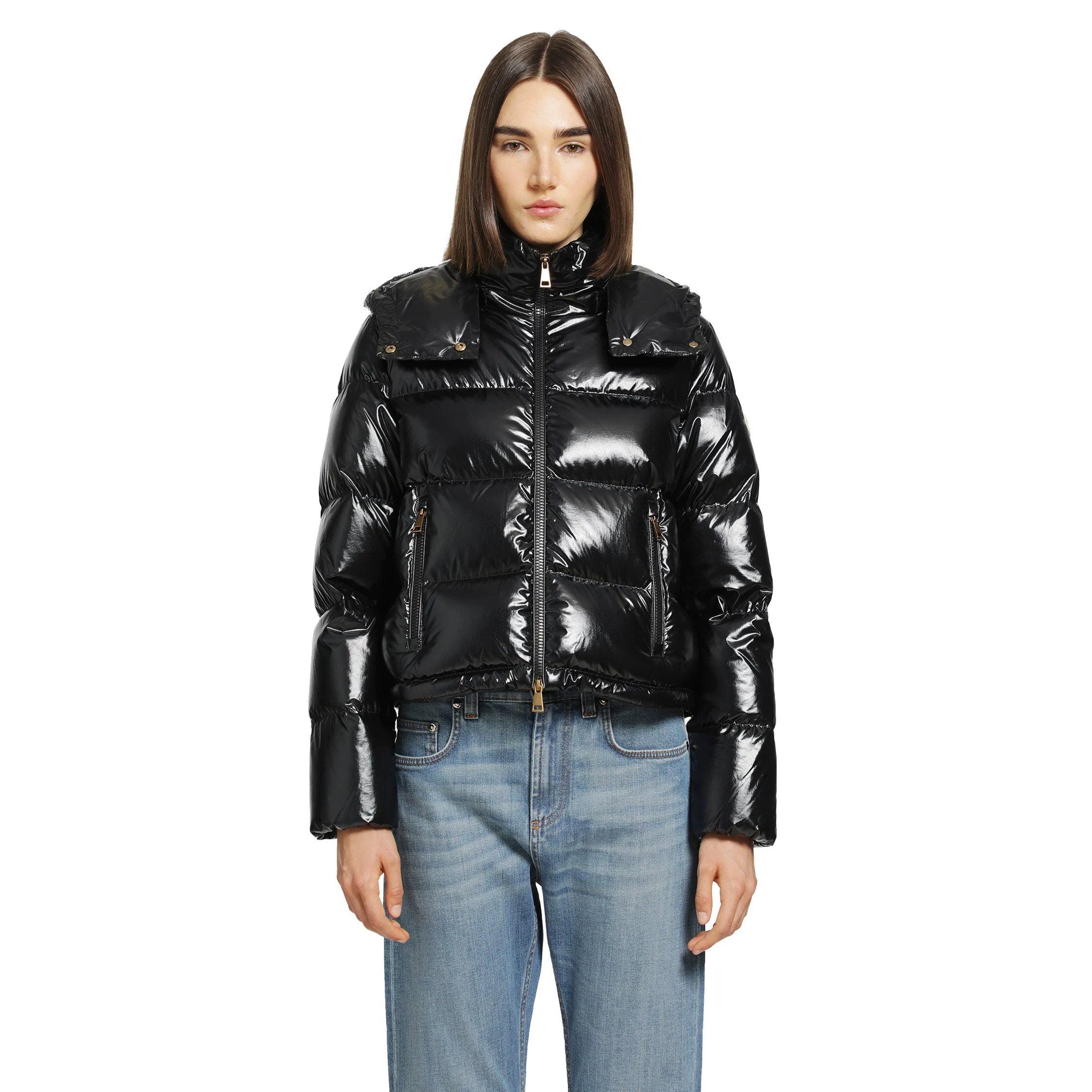 Moncler Women's Niveole Down Jacket in Black