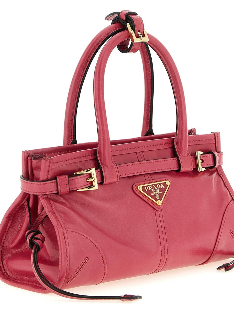 Prada Women's Bonnie Mini Handbag in Pink