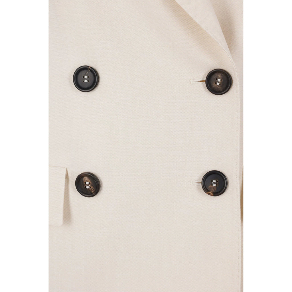 Brunello Cucinelli Women's Coat in White