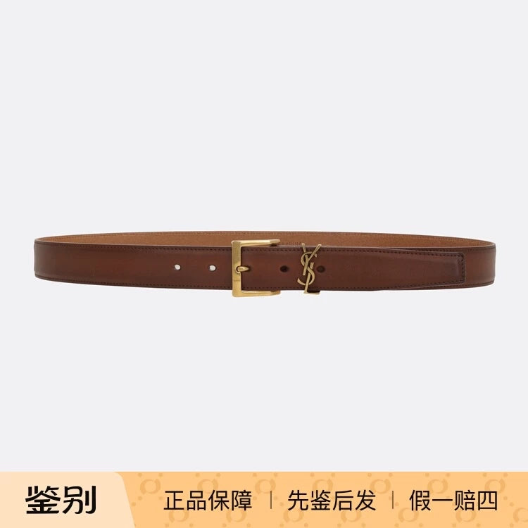 Saint Laurent Men's YSL Belt