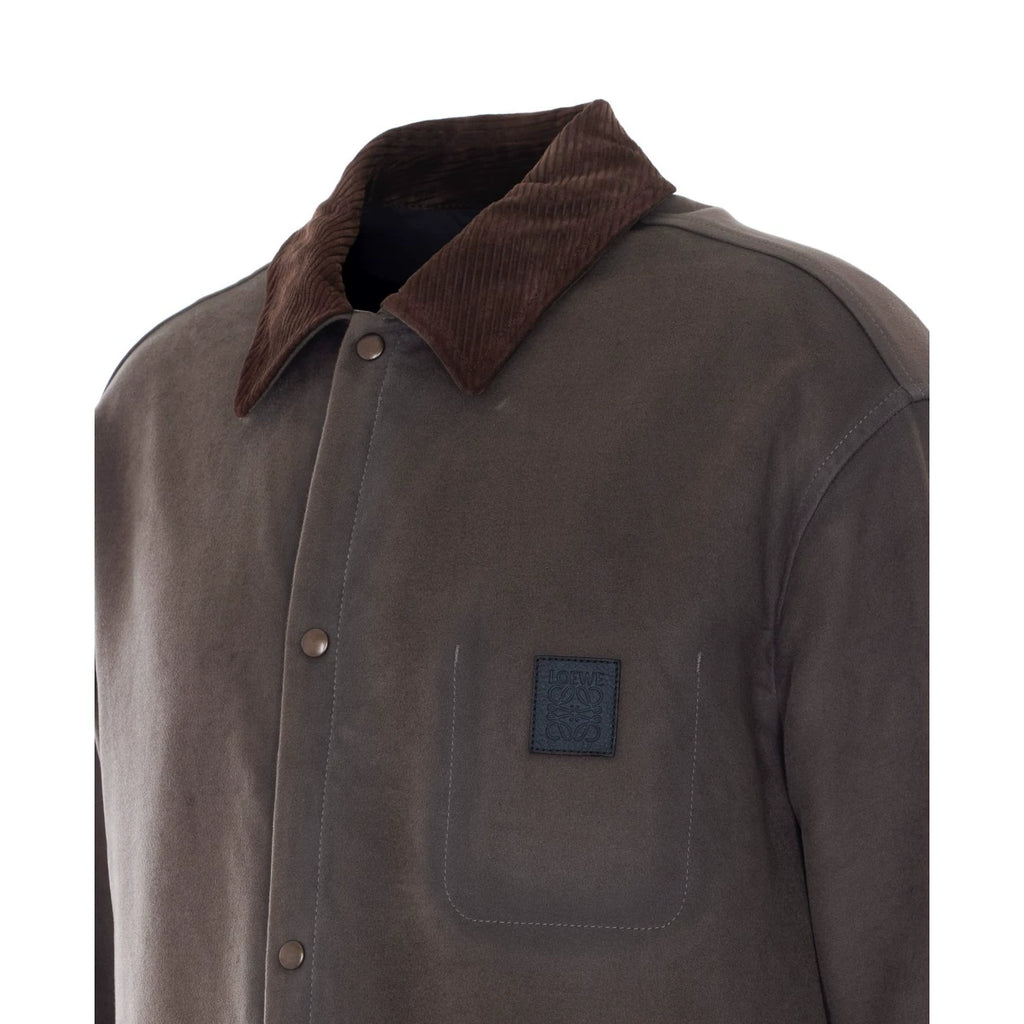 Loewe Men's Jacket in Khaki