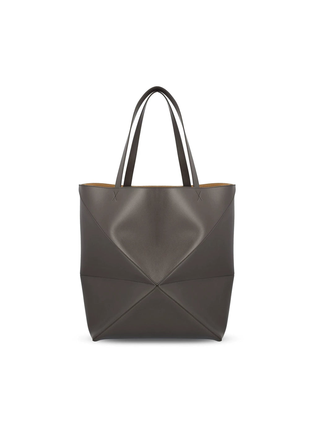 Loewe Men's Puzzle Fold Tote XL Large Bag in Grey