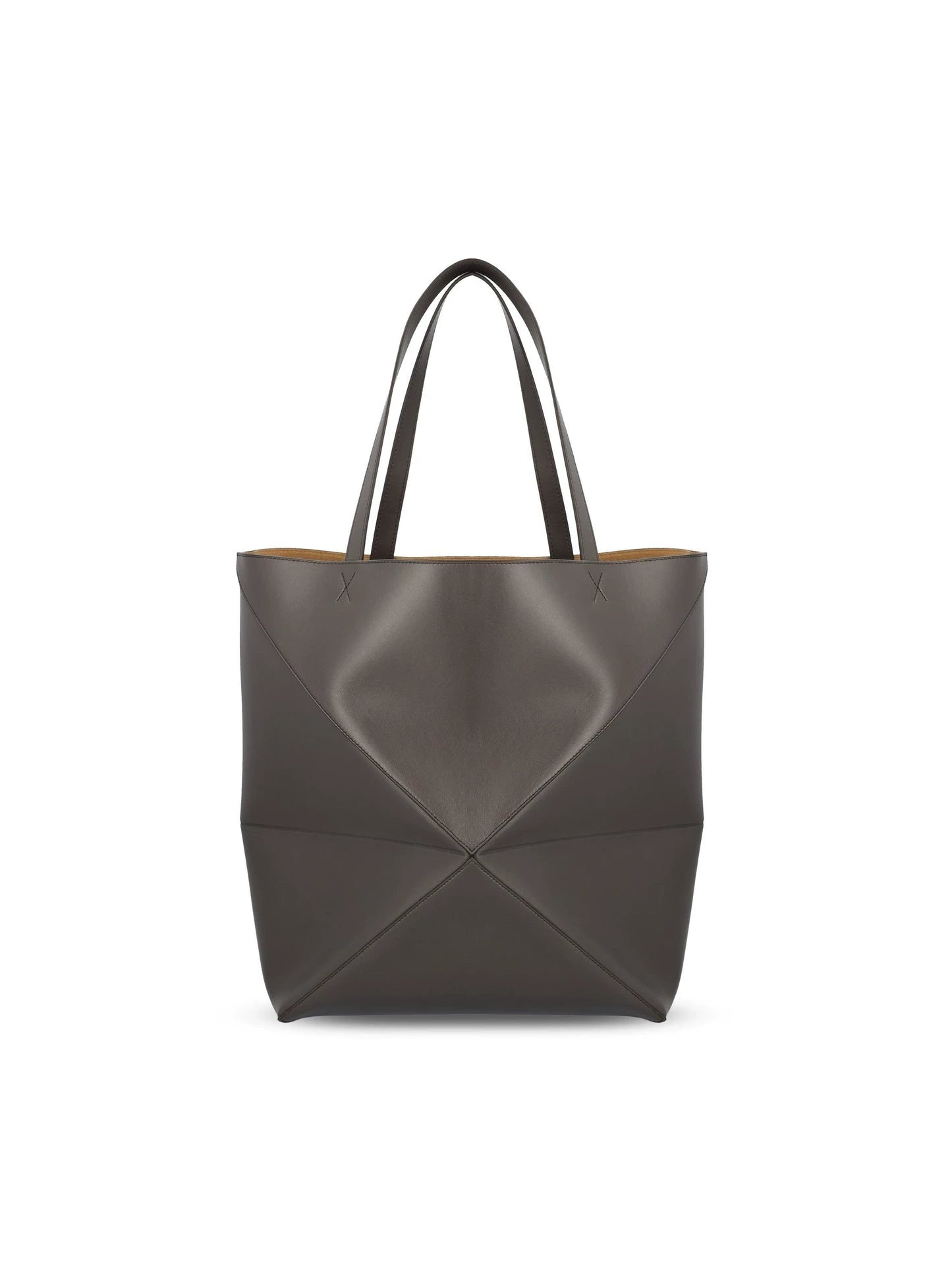Loewe Men's Puzzle Fold Tote XL Large Bag in Grey