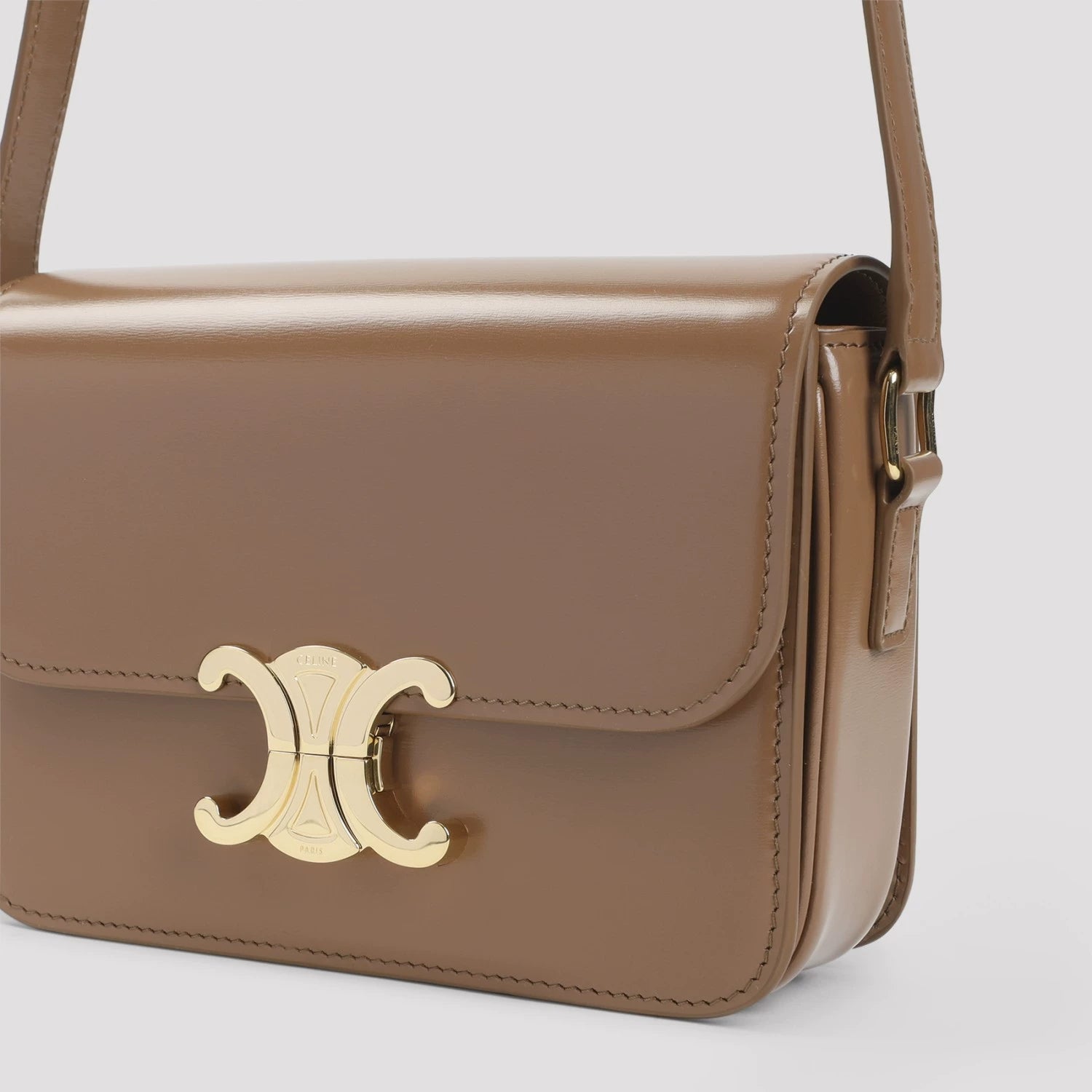 Celine Women's Teen Triomphe Small Shoulder Bag