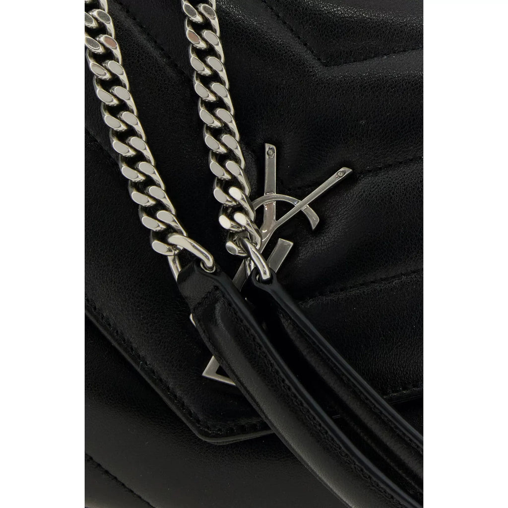 Saint Laurent YSL Loulou Medium Bag in Black
