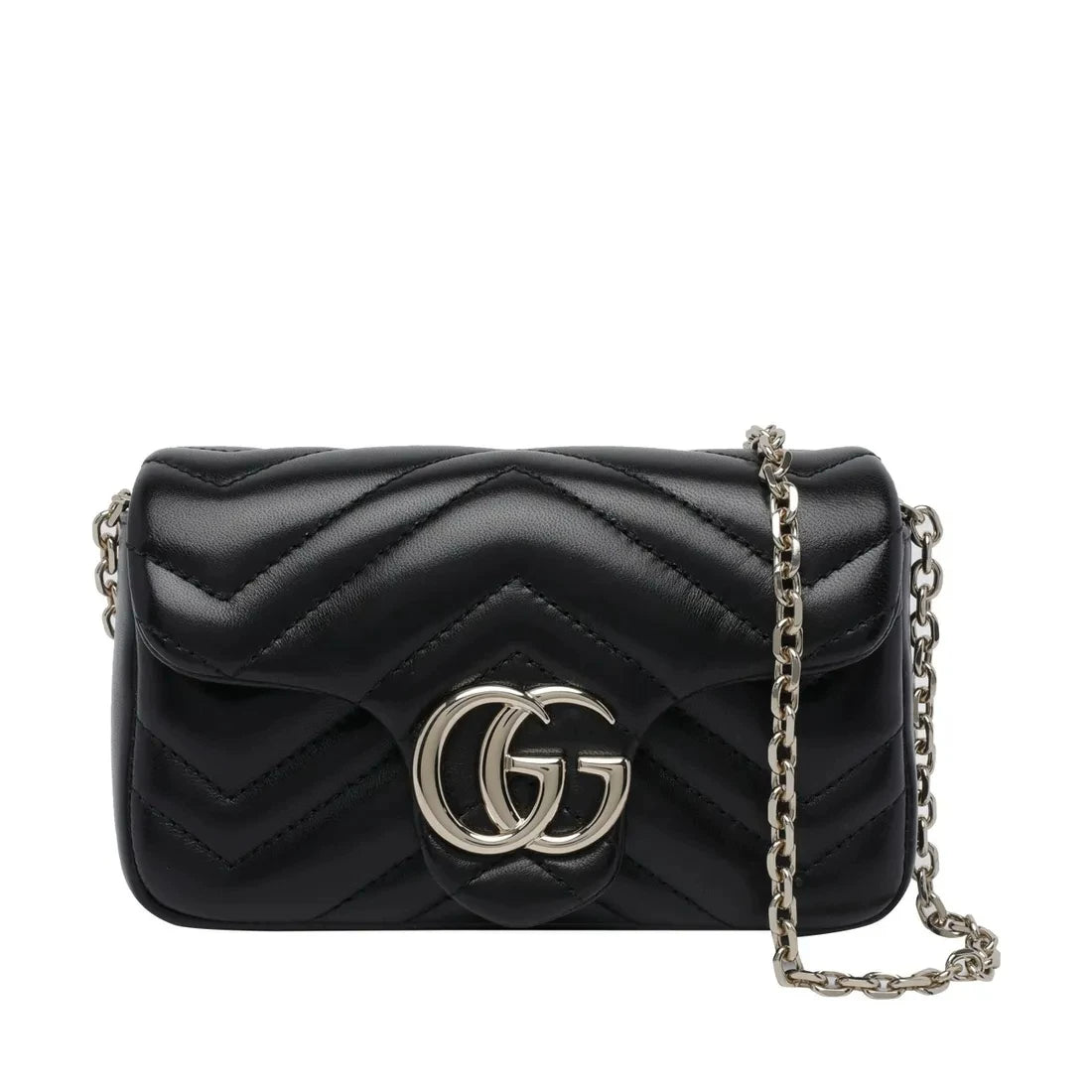 Gucci Women's Gg Marmont Mini Bag in Black