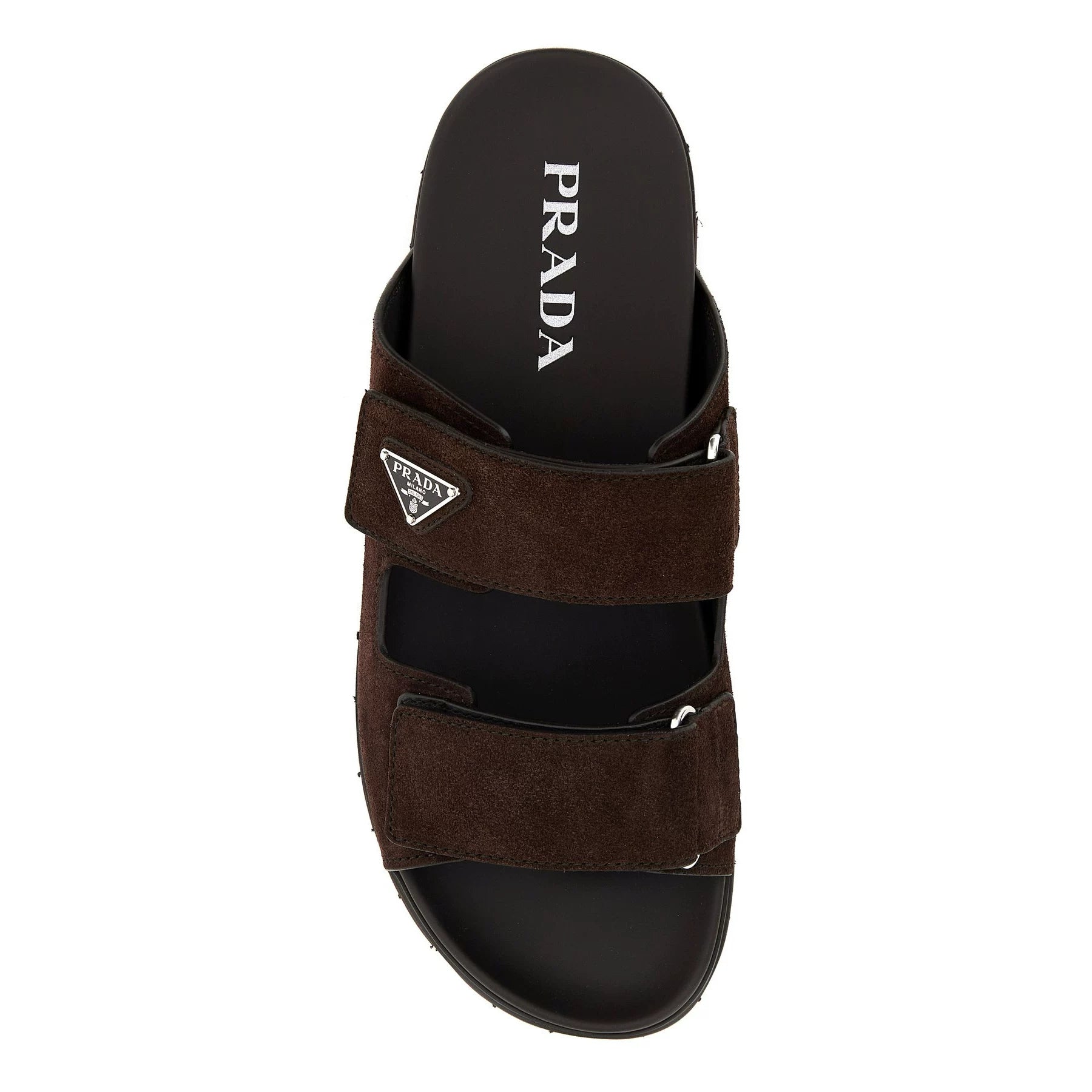 Prada Men's Slippers in Brown