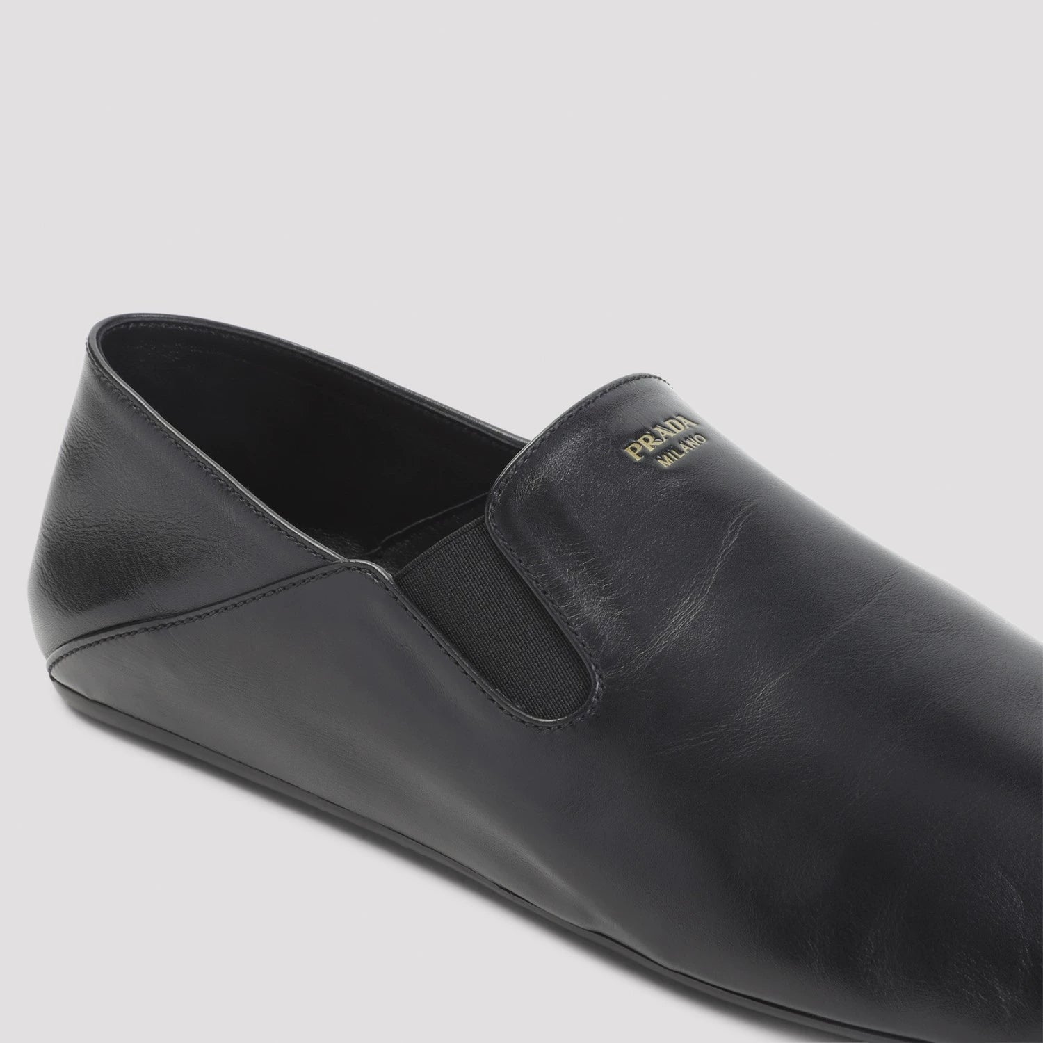 Prada Men's Loafers in Black