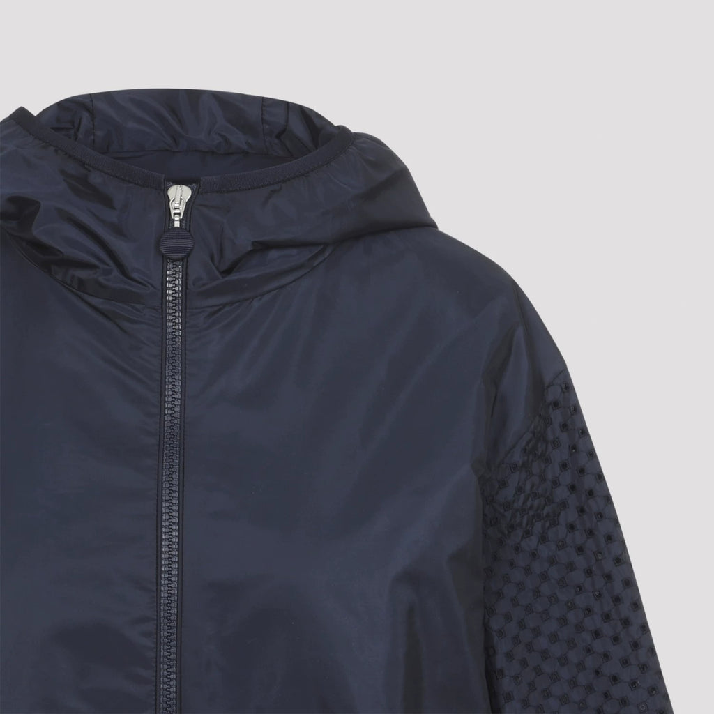 Moncler Women's Zelkova Coat in Blue