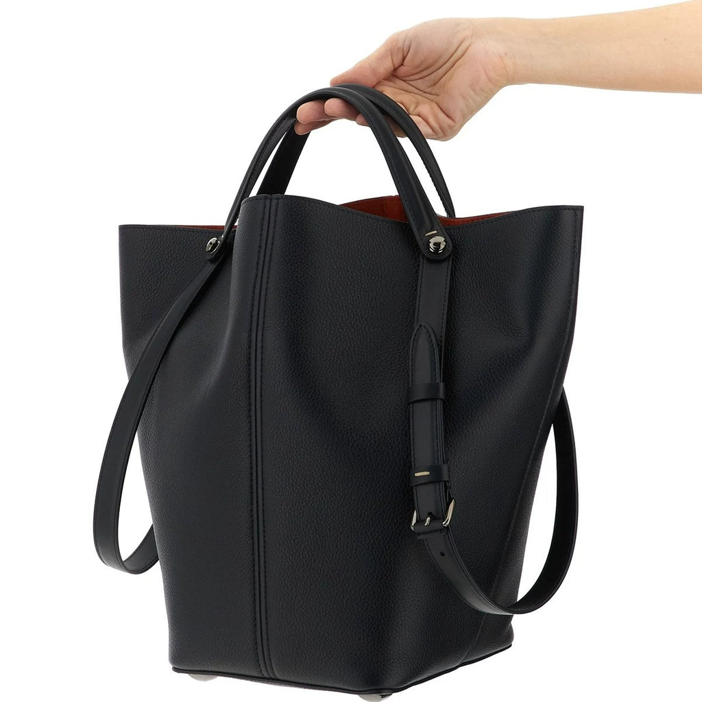 Maison Margiela Women's Dress Age Shoulder Bag in Black